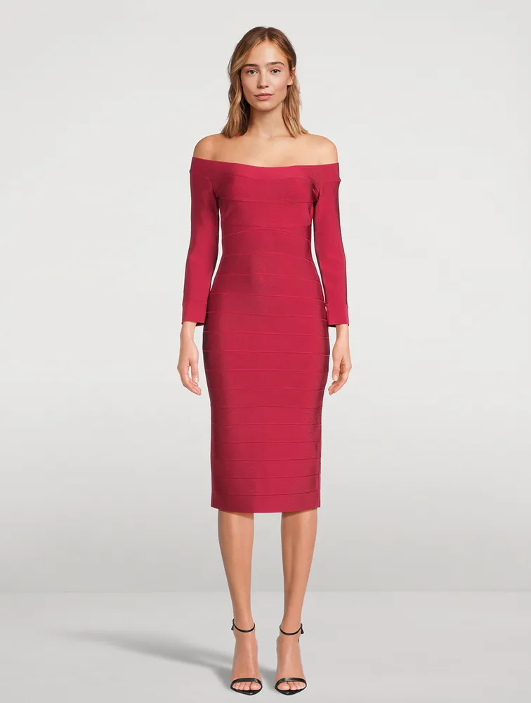 Icon Scoopneck Midi Dress