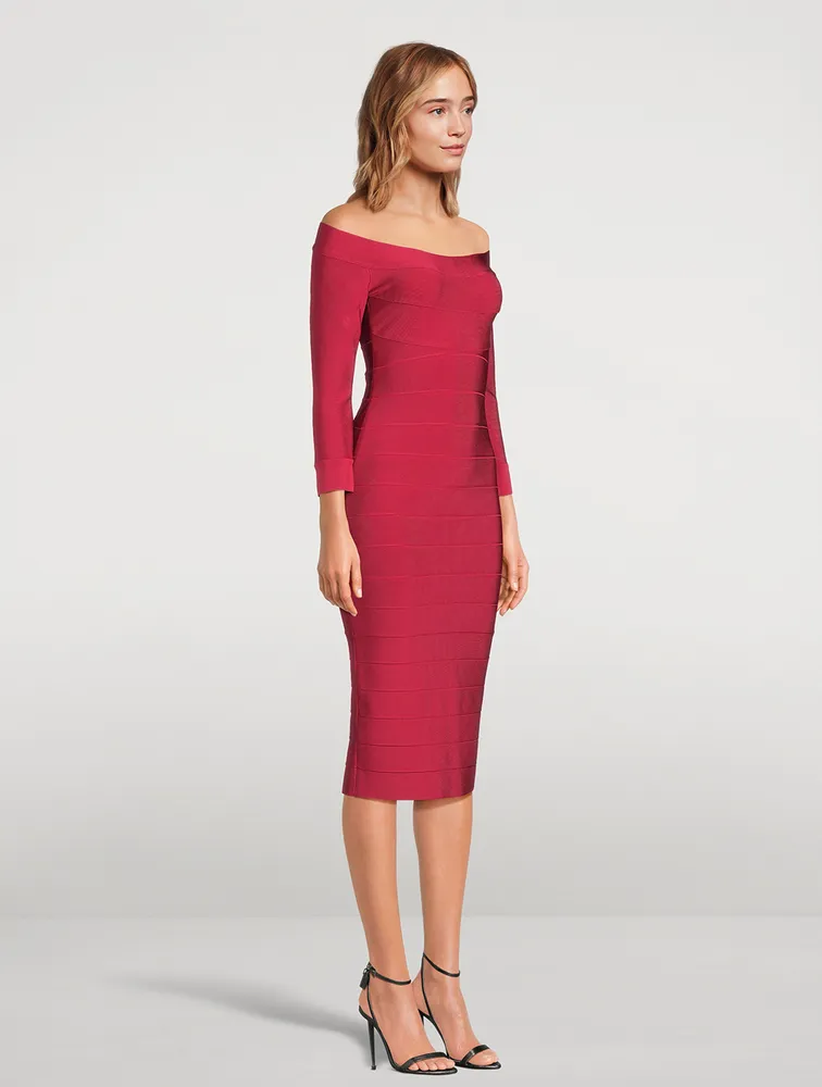 Icon Scoopneck Midi Dress