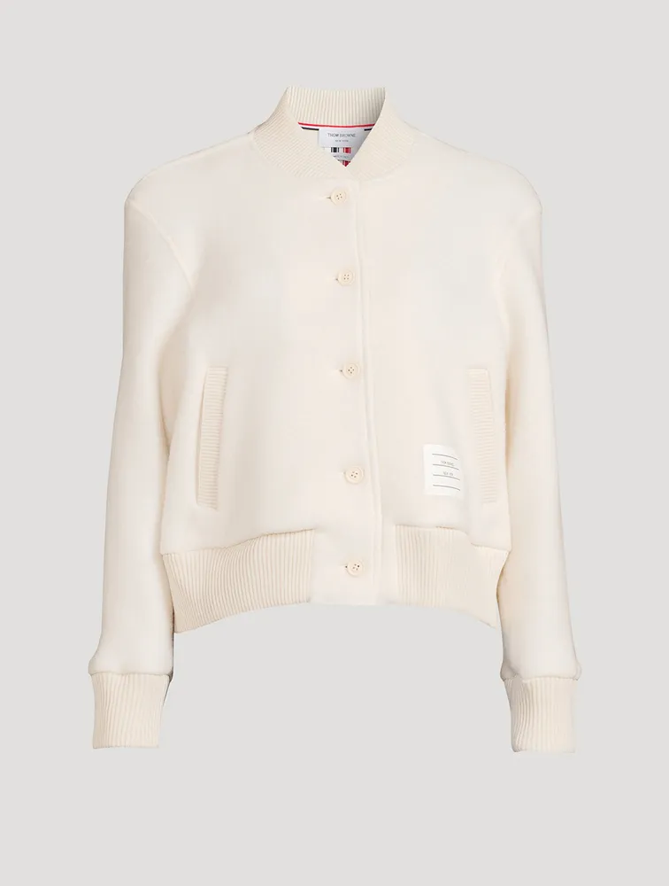 Wool Bomber Jacket