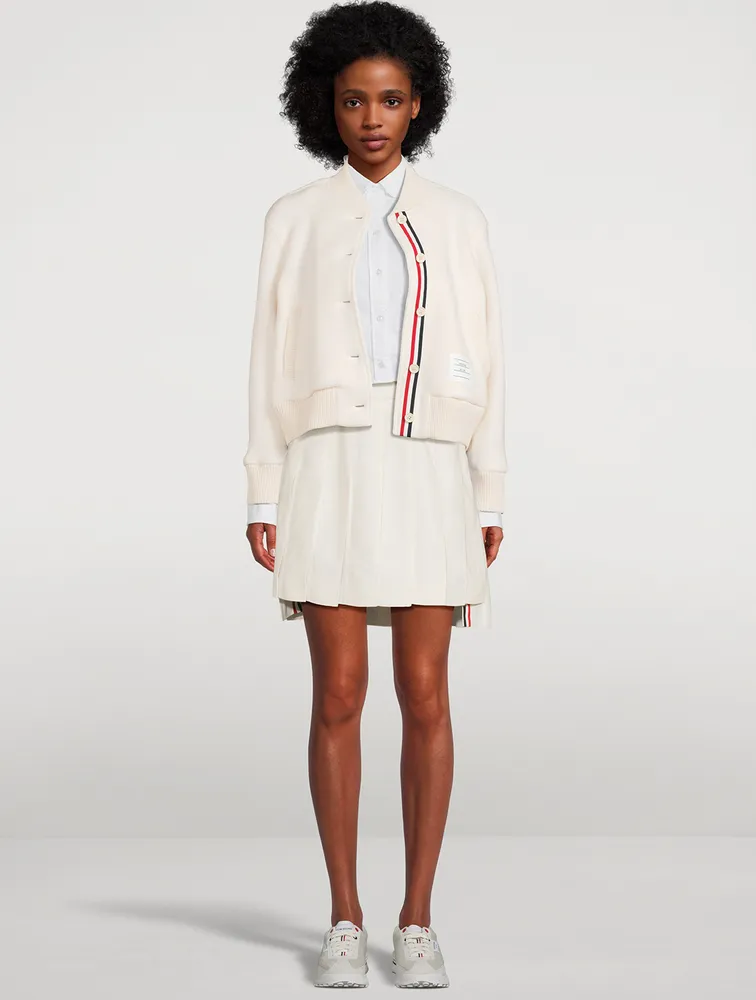 Wool Bomber Jacket