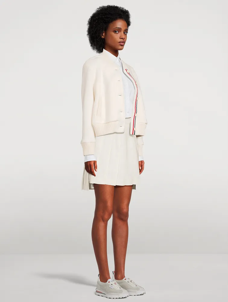 Wool Bomber Jacket