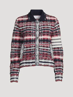 Tartan Jacquard Jacket