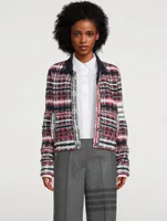 Tartan Jacquard Jacket