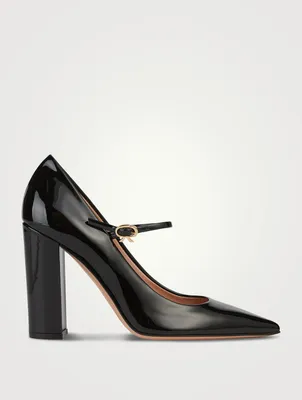 Mary Jane Patent Leather Pumps