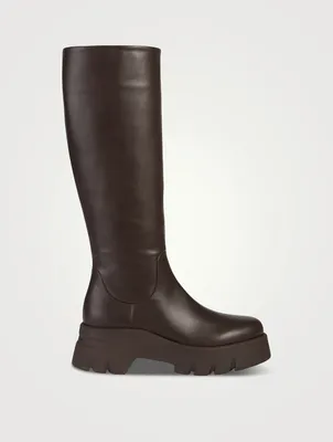 Montey Leather Knee-High Boots