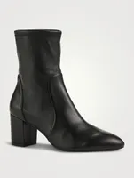 Yuliana Leather Ankle Boots