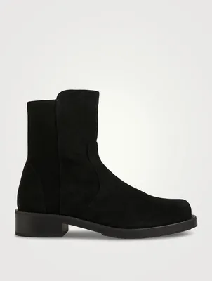 Bold Suede Ankle Boots