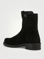 Bold Suede Ankle Boots