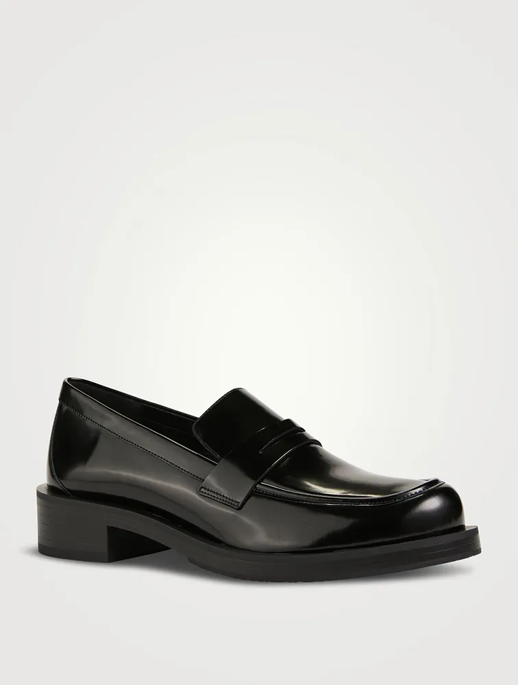 Palmer Bold Leather Loafers