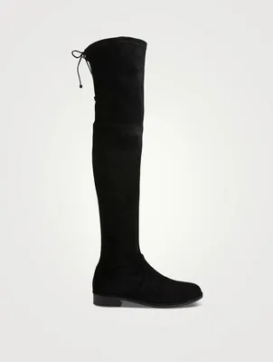 Lowland Bold Suede Over-The-Knee Boots