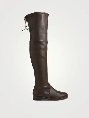 Lowland Bold Leather Over-The-Knee Boots