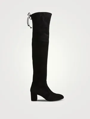 Yulianaland Suede Over-The-Knee Boots