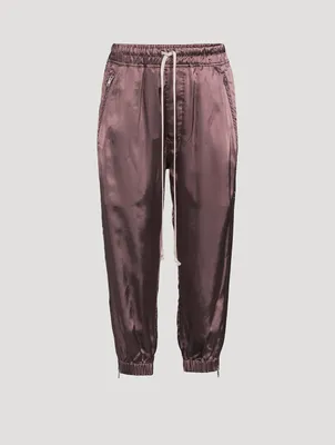 Edfu Satin Drawstring Pants