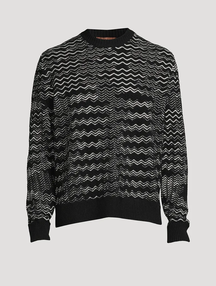 Wool-Blend Crewneck Sweater