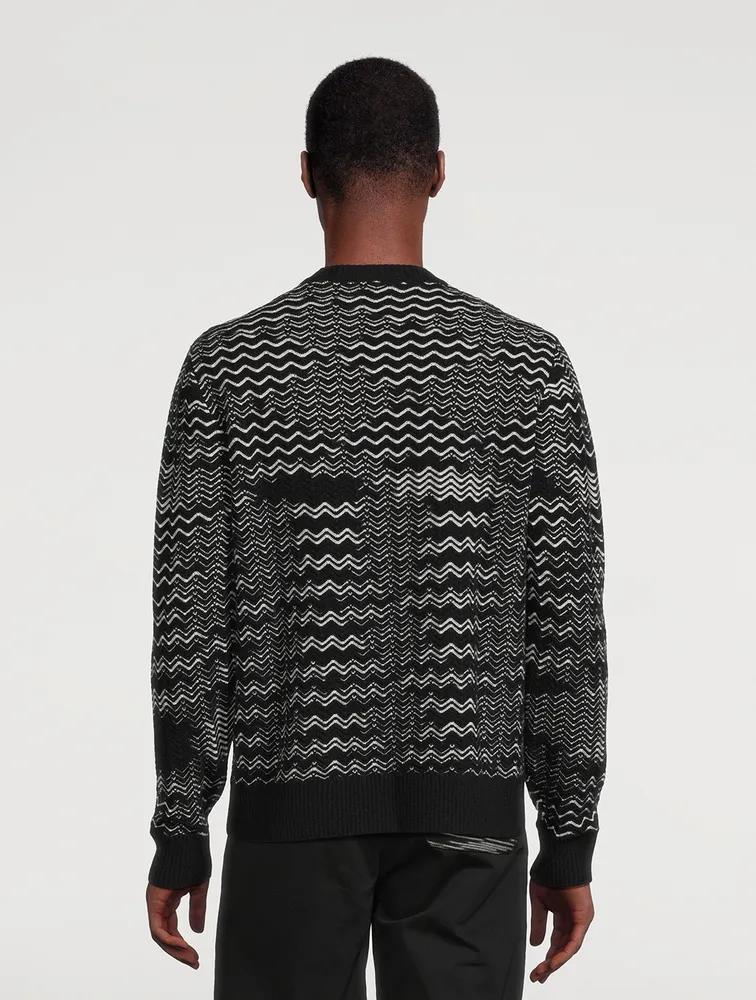 Wool-Blend Crewneck Sweater