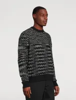 Wool-Blend Crewneck Sweater