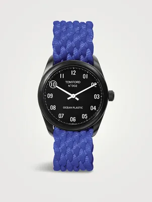 No. 002 Ocean Plastic Braided Strap Watch