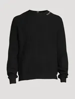 Wool-Blend Crewneck Sweater