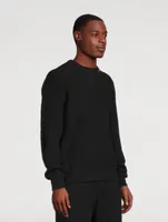 Wool-Blend Crewneck Sweater