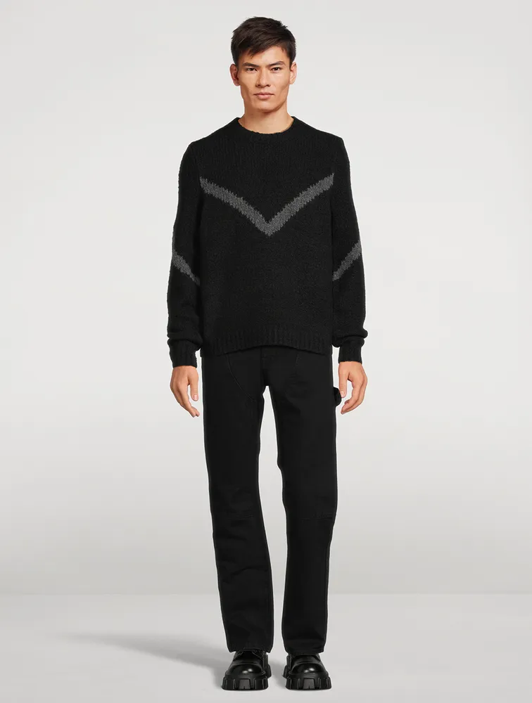Merino Wool Crewneck Sweater
