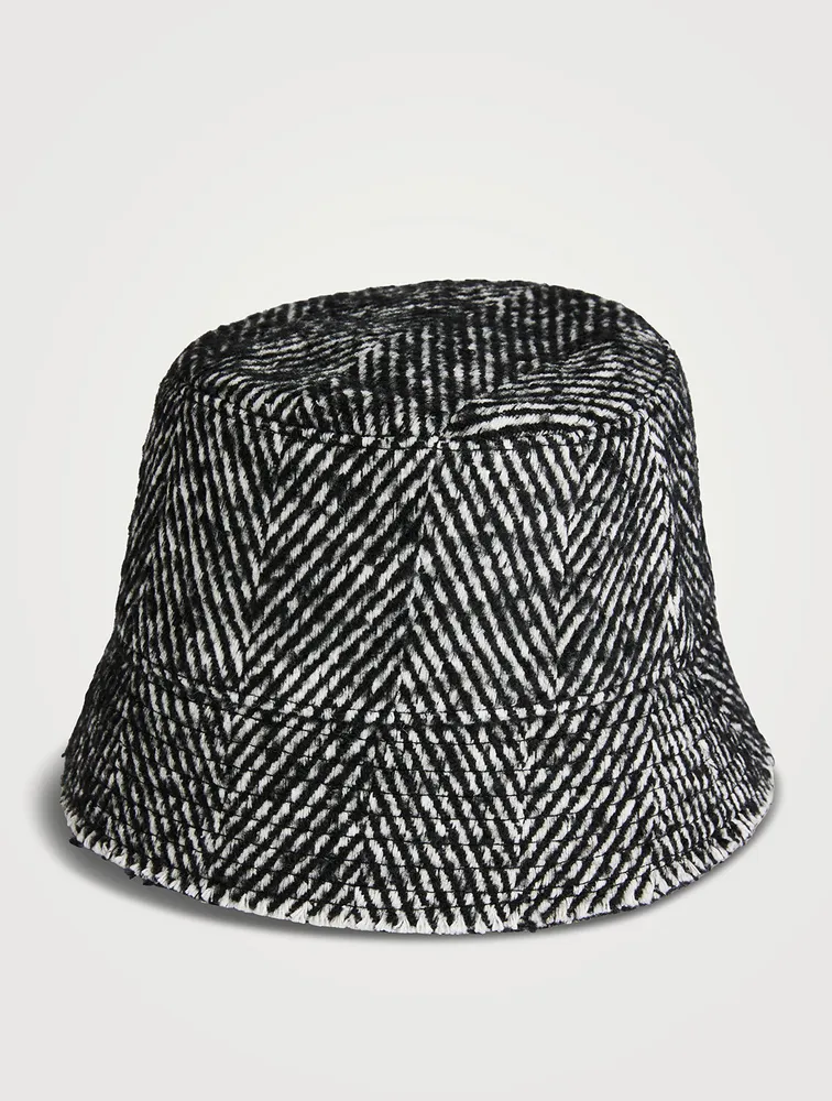 Herringbone Bucket Hat