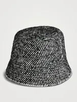 Herringbone Bucket Hat