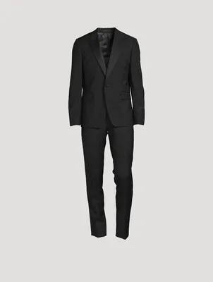 Wool And Mohair Tailored Evening Suit