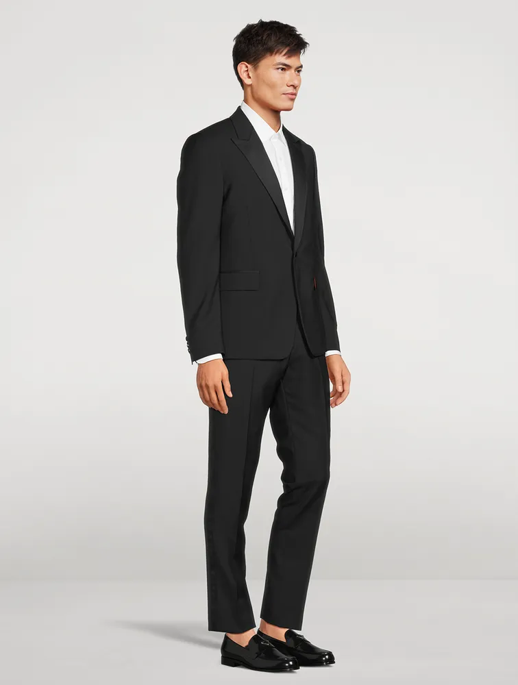 Wool And Mohair Tailored Evening Suit