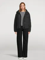 Junction Black Label Down Cropped Puffer Jacket