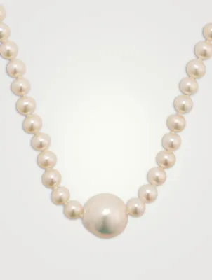 14K Gold Pearl Necklace