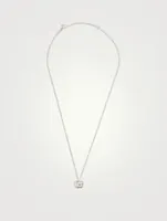 GG Marmont Silver Necklace