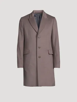 Wool And Cashmere Overcoat