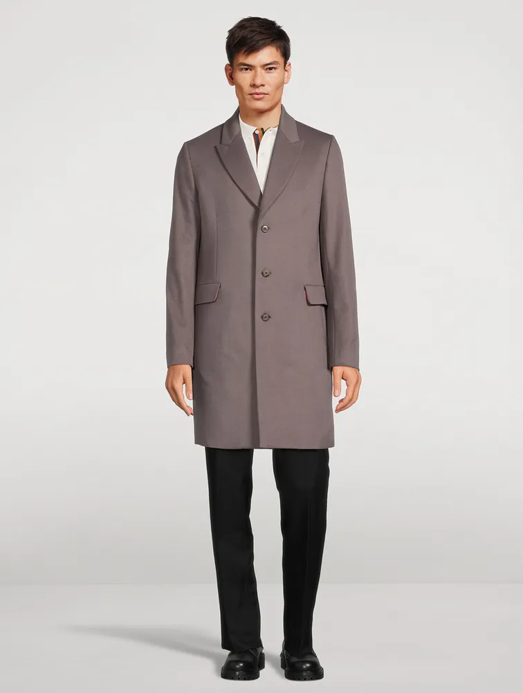 Wool And Cashmere Overcoat