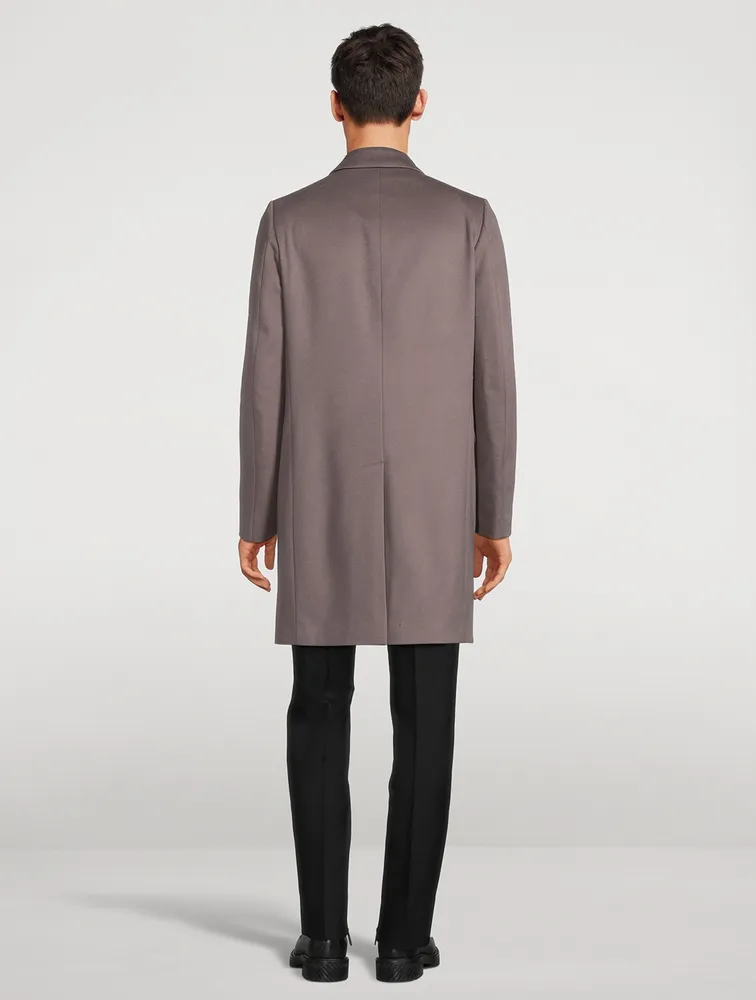 Wool And Cashmere Overcoat