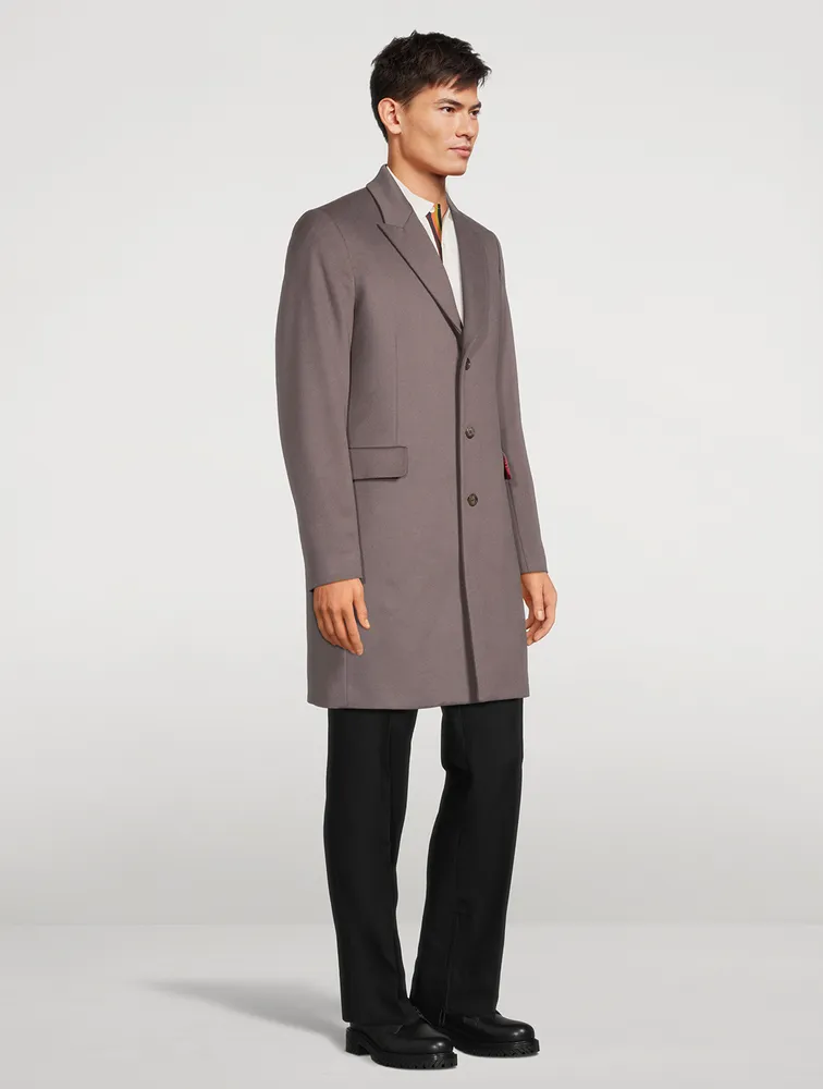 Wool And Cashmere Overcoat