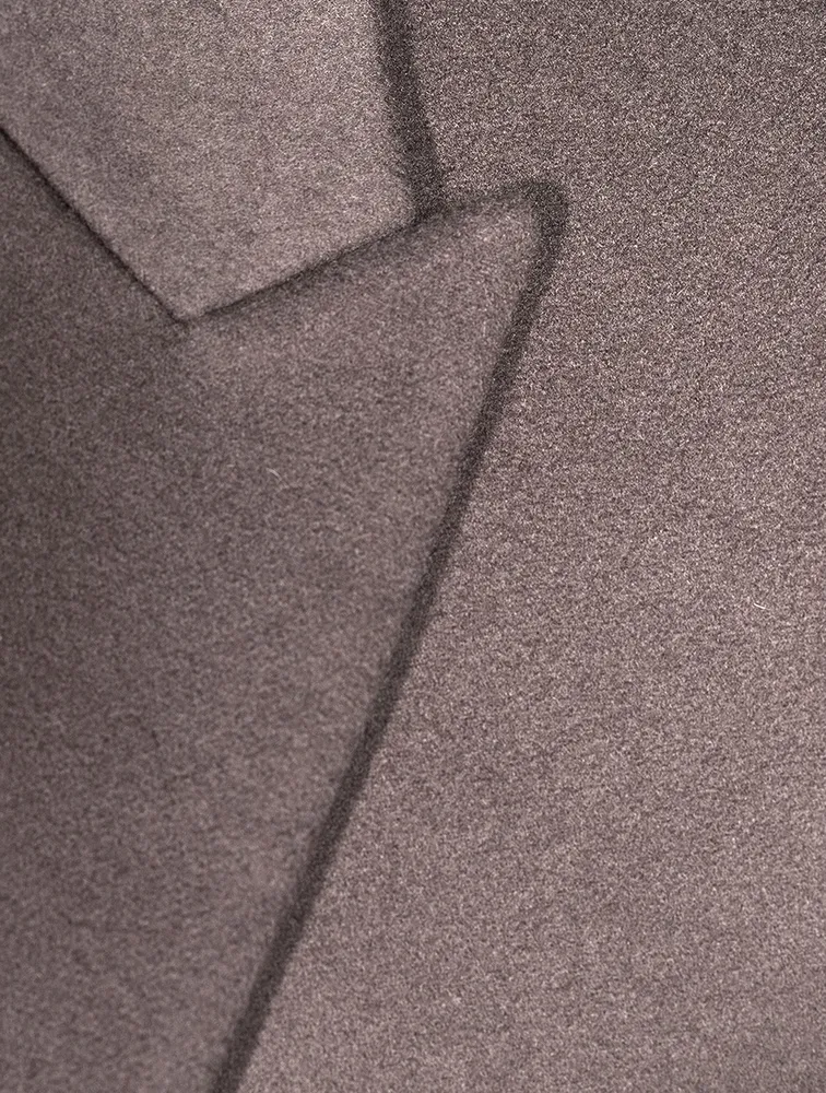 Wool And Cashmere Overcoat
