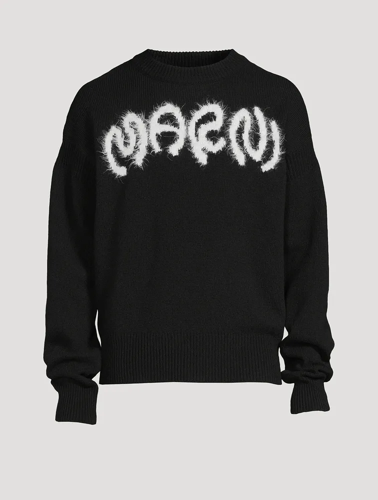 Wool Logo Sweater