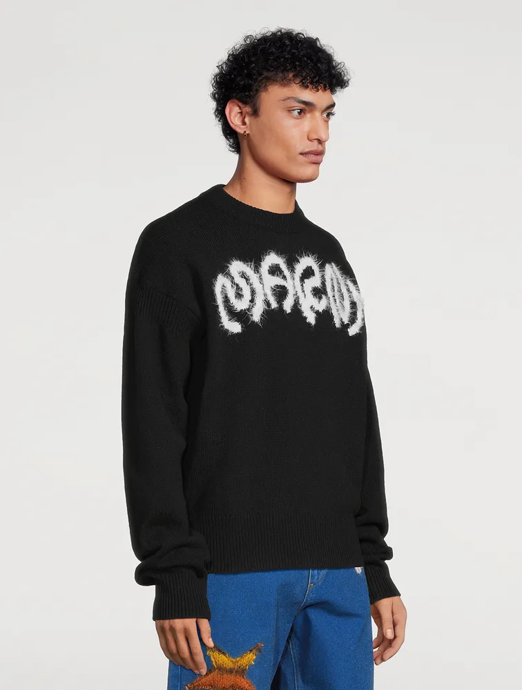 Wool Logo Sweater