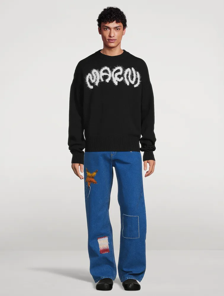 Wool Logo Sweater