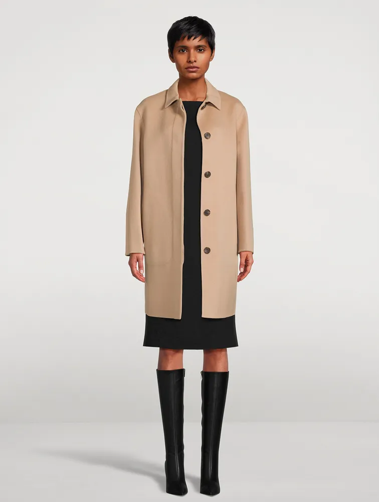 Wool And Cashmere Coat