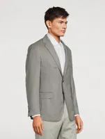 Soft Wool Suit Jacket