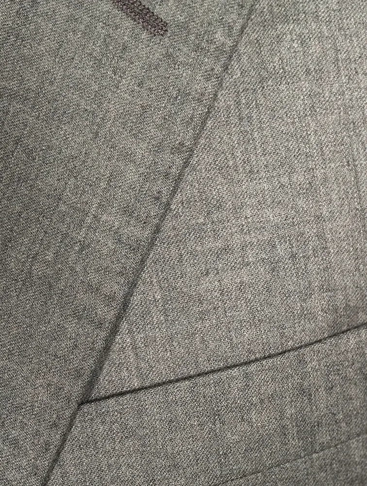 Soft Wool Suit Jacket