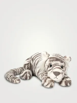 Sacha Snow Tiger 18 Plush Toy