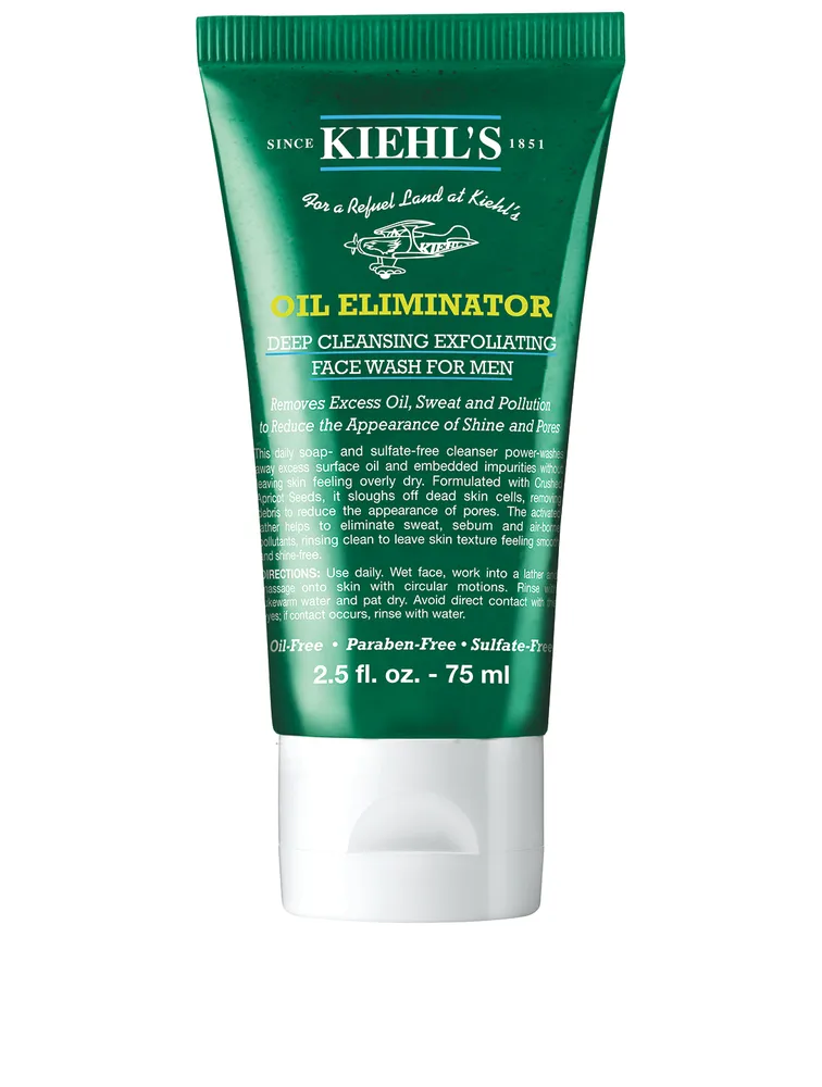 Oil Eliminator Deep Cleansing Exfoliating Face Wash for Men