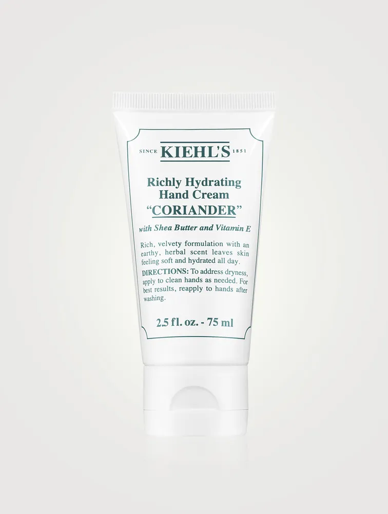 Coriander Richly Hydrating Hand Cream