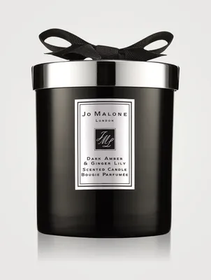 Dark Amber & Ginger Lily Home Candle