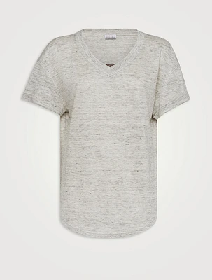 Linen And Silk T-shirt