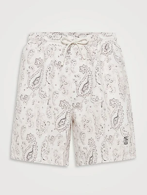 Paisley Swim Shorts