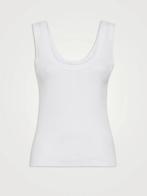 Ribbed Jersey Top