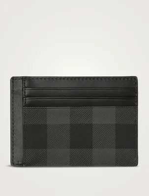 Check Money Clip Card Case